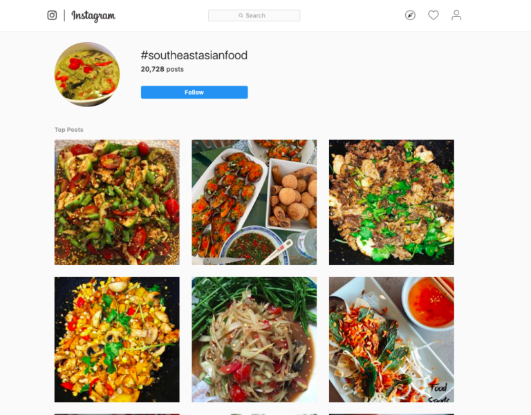 Top Food Hashtags To Grow Your Instagram Account - Hopper HQ