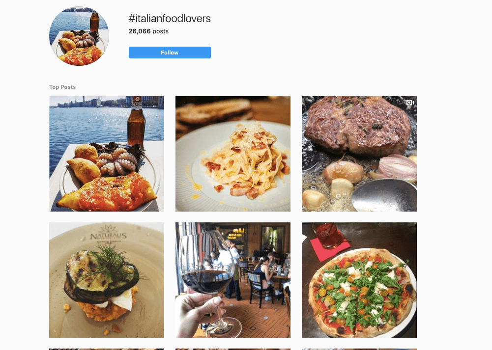 Top Food Hashtags To Grow Your Instagram Account - Hopper HQ