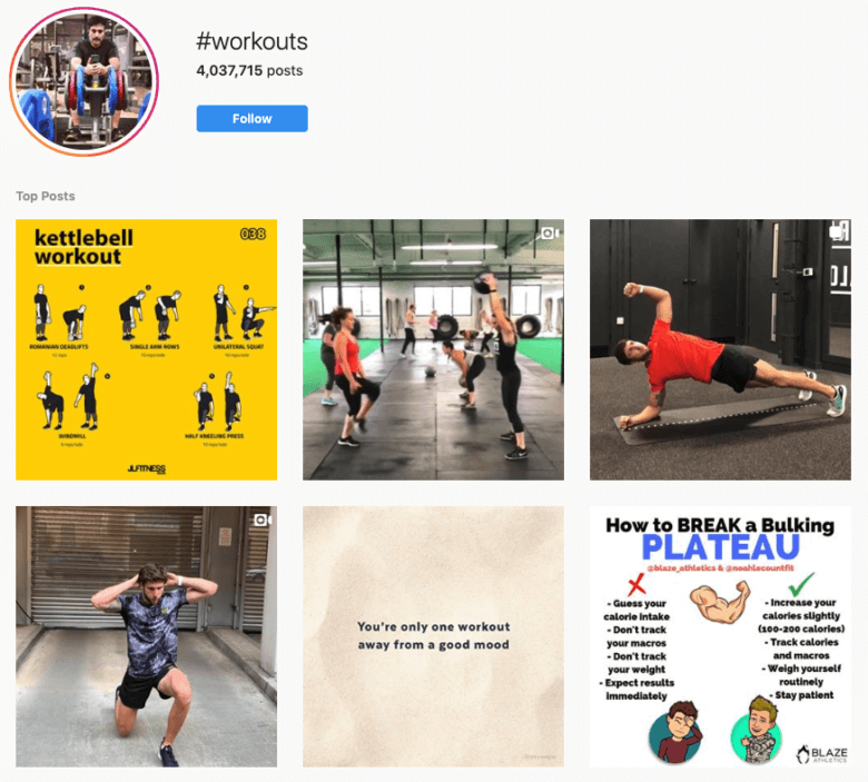 Best Instagram Fitness Hashtags For Likes Fitness Walls