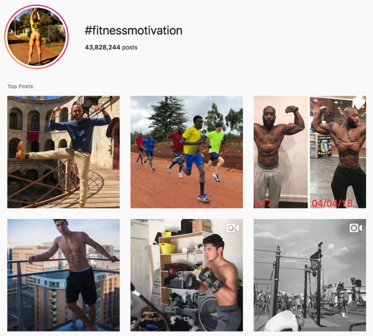 Top Fitness & Health Hashtags To Grow Your Instagram Account