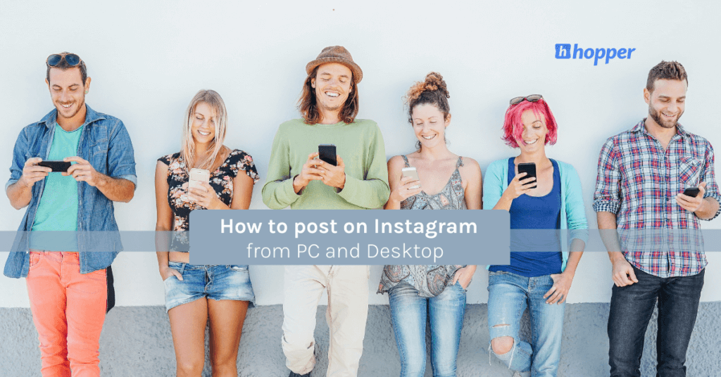 how to post on instagram from pc app